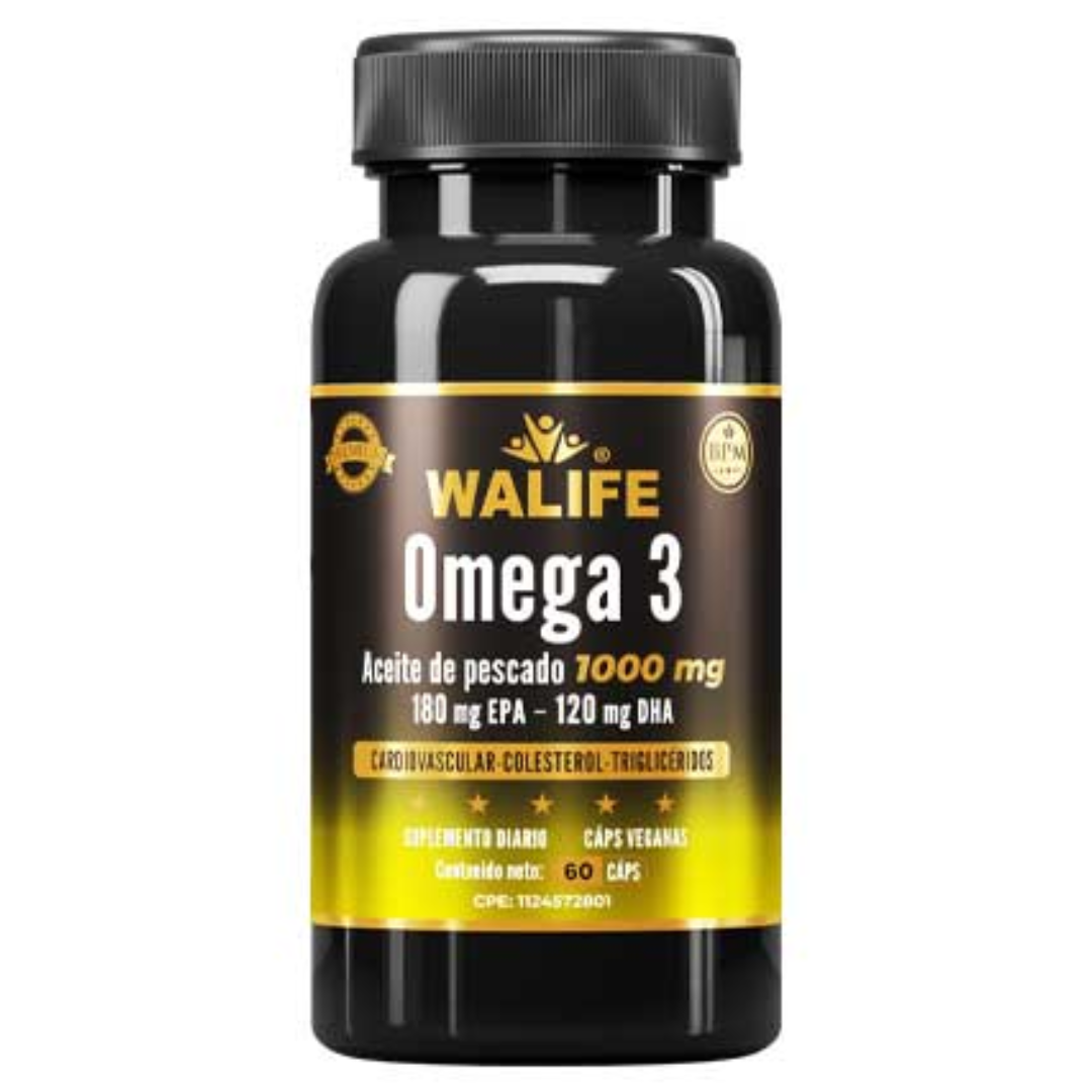 OMEGA 3 1000MG CAP X 60 (WALIFE)
